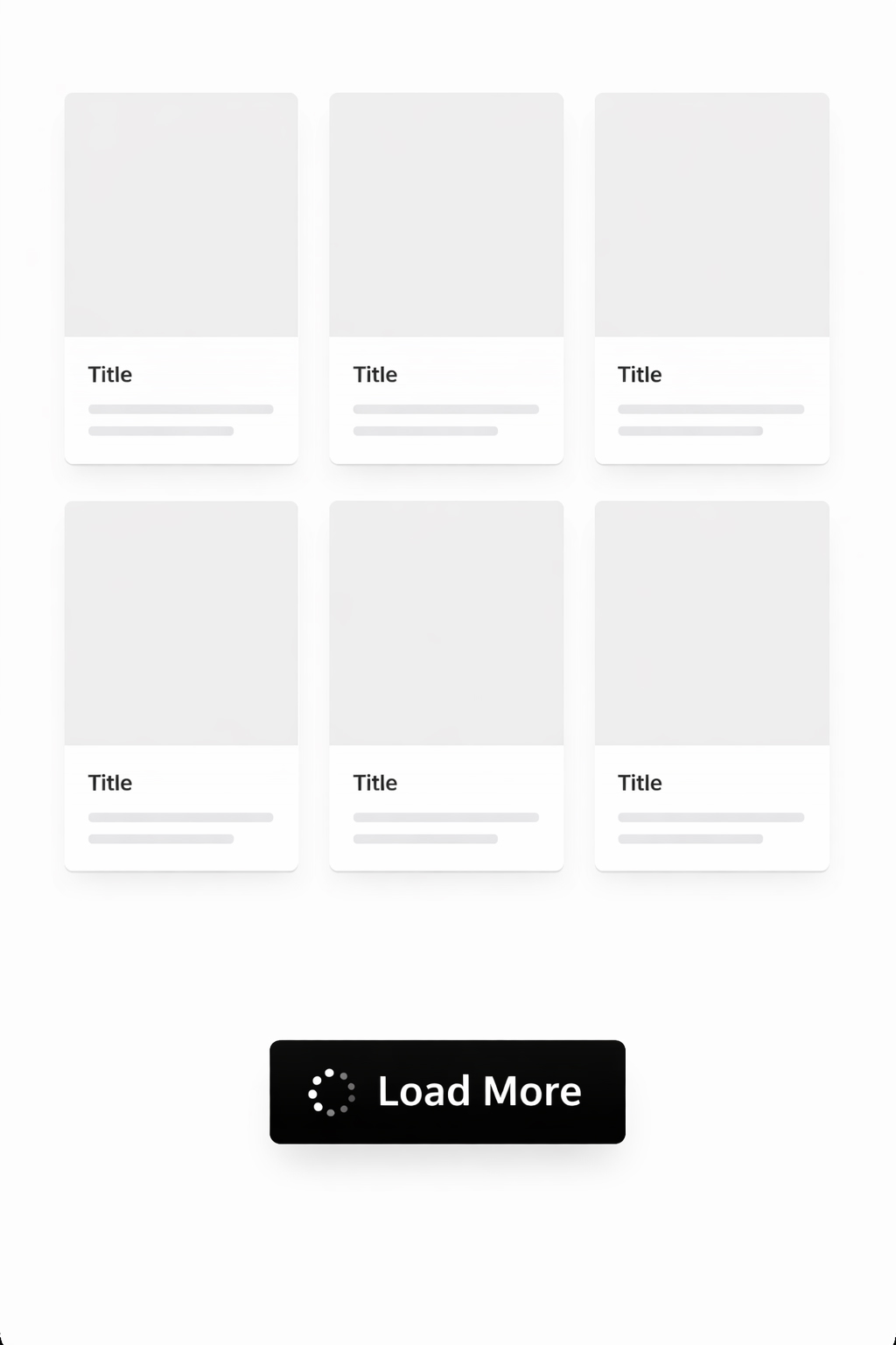 Load More Button Style