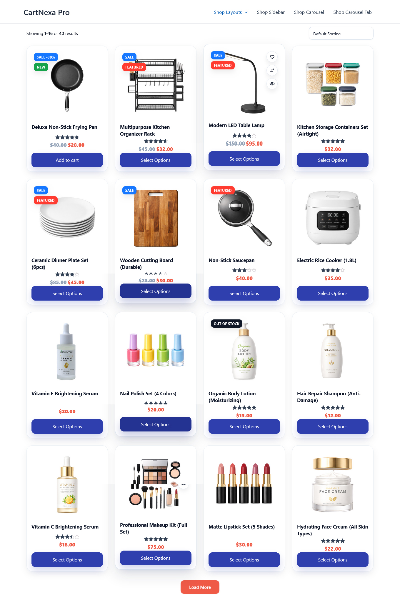 CartNexa Pro Demo Preview